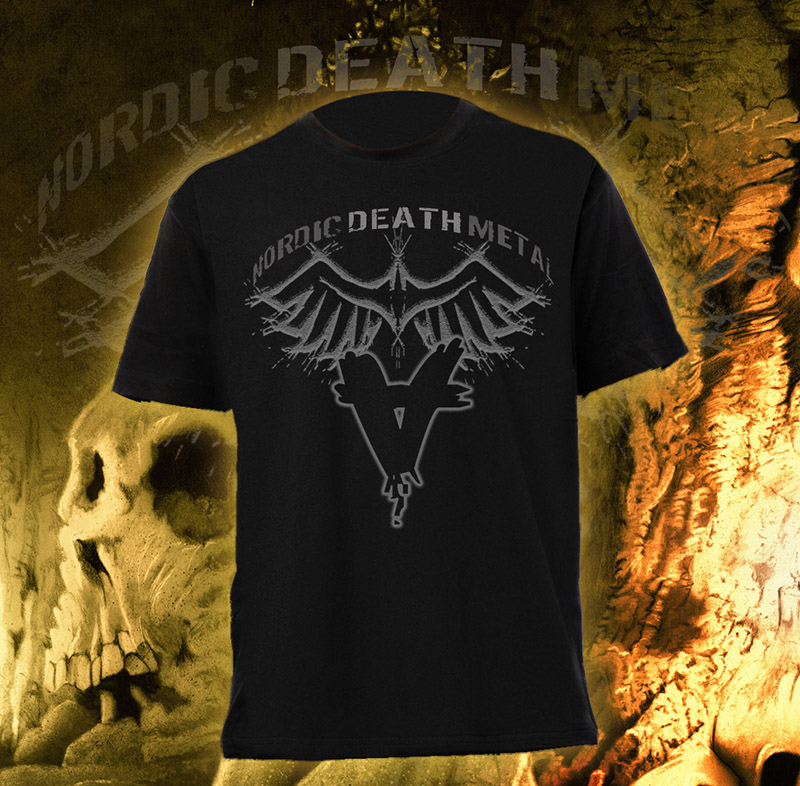 Across The Burning Sky - Nordic Death Metal T-Shirt
