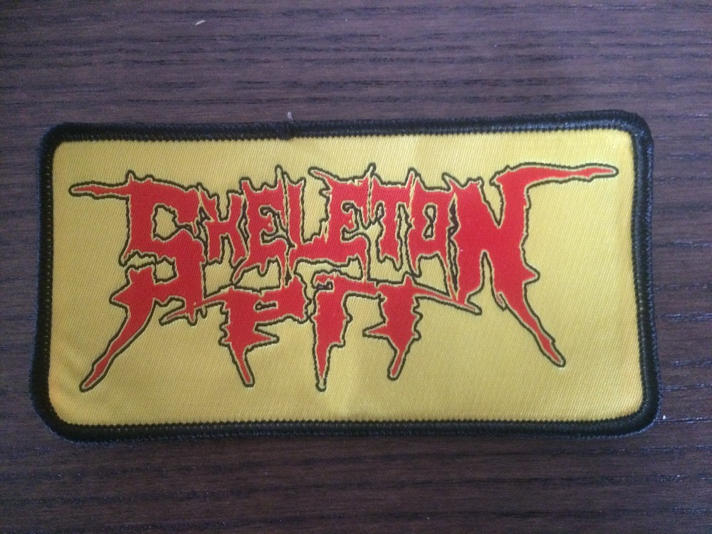 SKELETON PIT - Logo red/yellow Patch