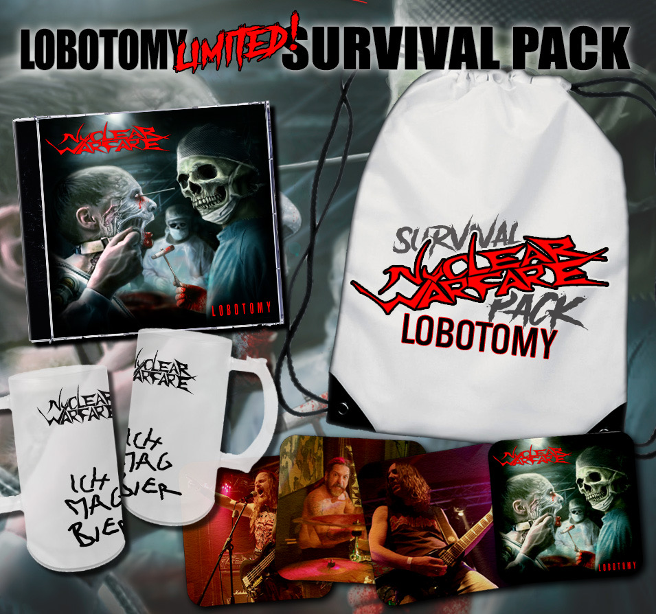 NUCLEAR WARFARE - Lobotomy CD Limited Survival Package