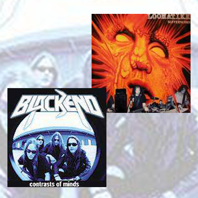 Blackend / Loonatikk – Split LP