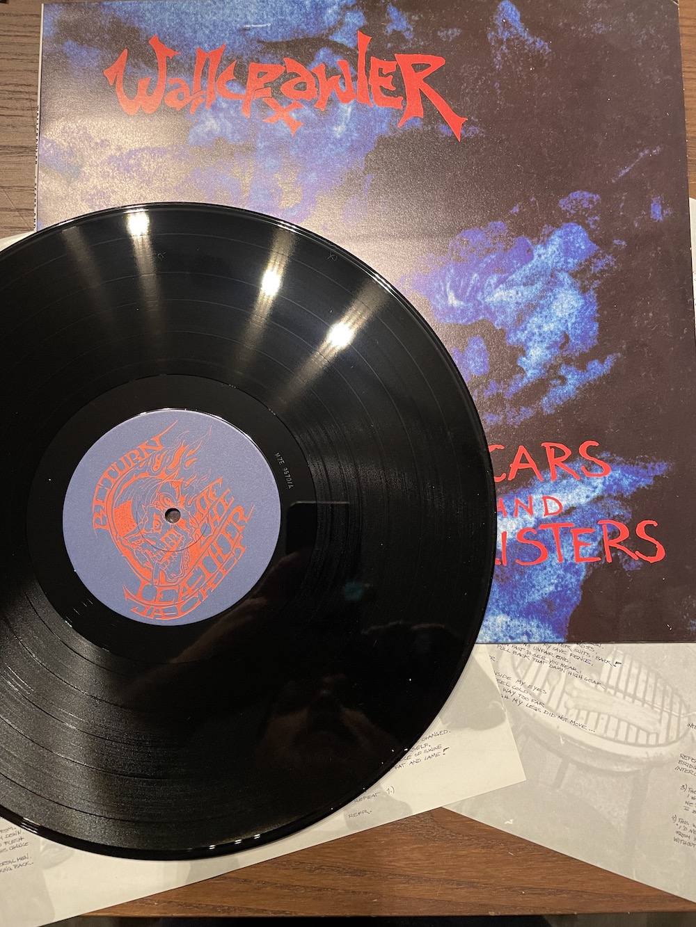 Wallcrawler - Scars And Blisters Vinyl LP
