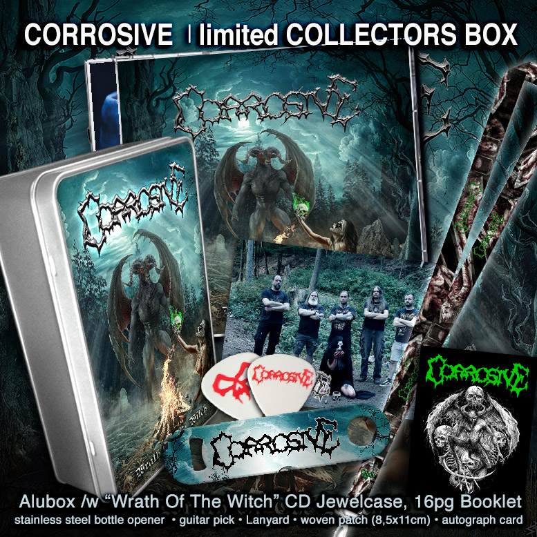 CORROSIVE - Wrath Of The Witch - limited Box