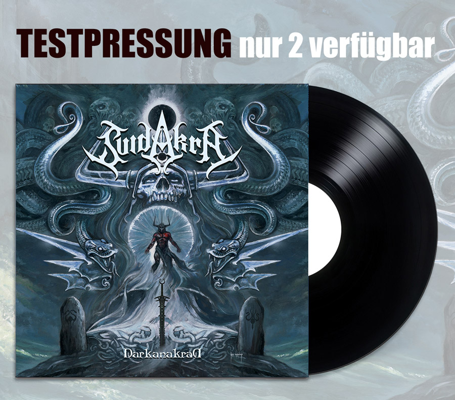 SUIDAKRA - DarkanakraD - TESTPRESSUNG Vinyl