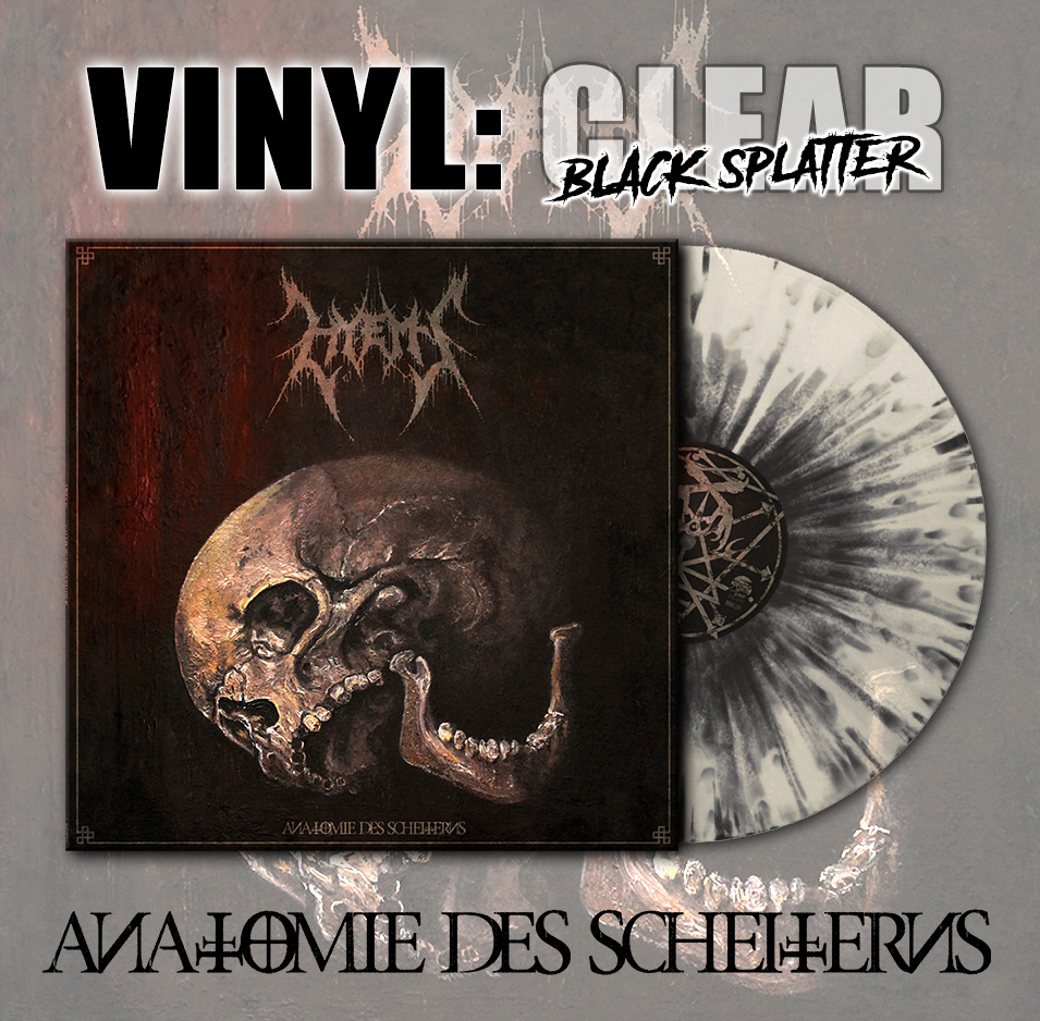 HYEMS - Anatomie Des Scheiterns LP Clear / Black Splatter Vinyl