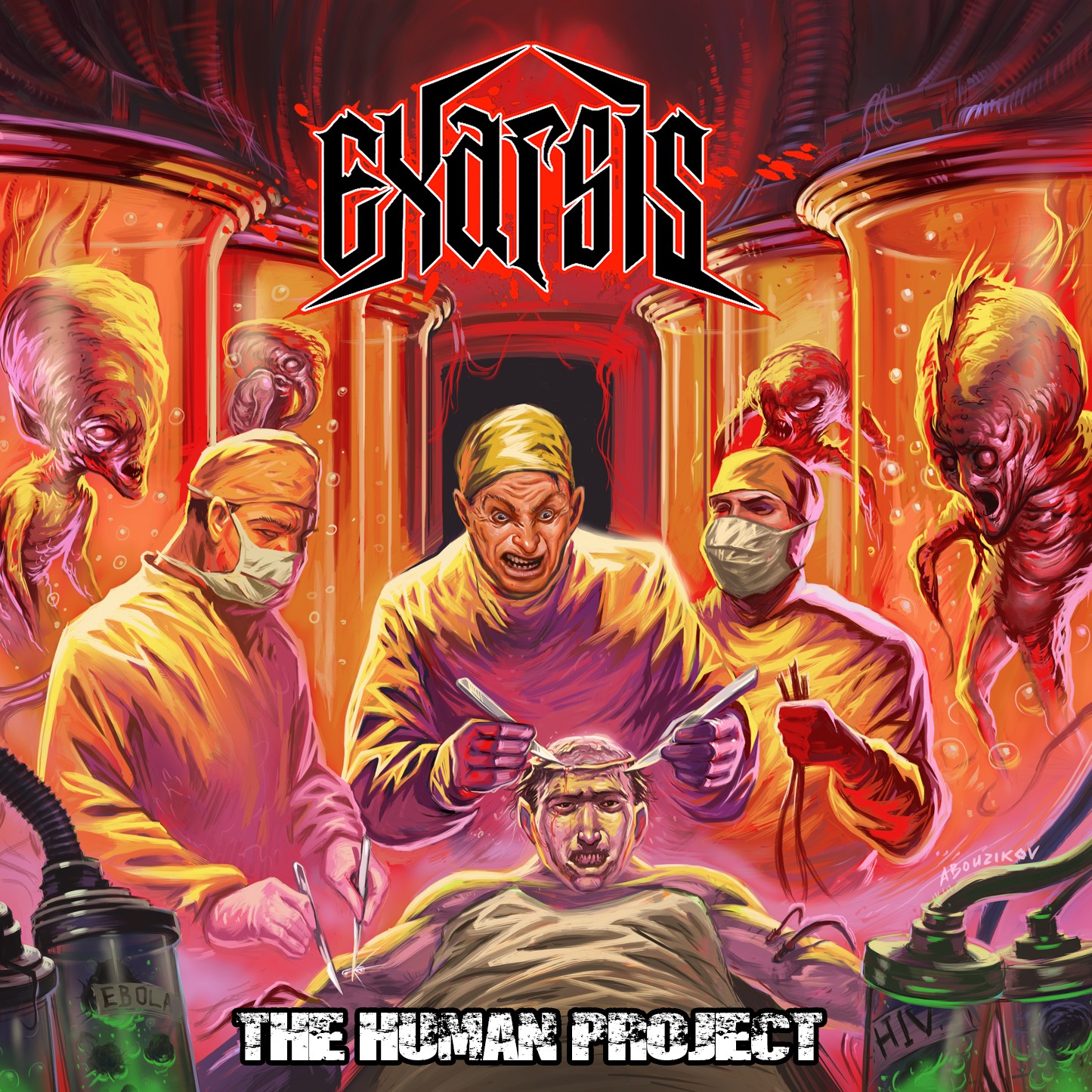 Exarsis - The Human Project CD