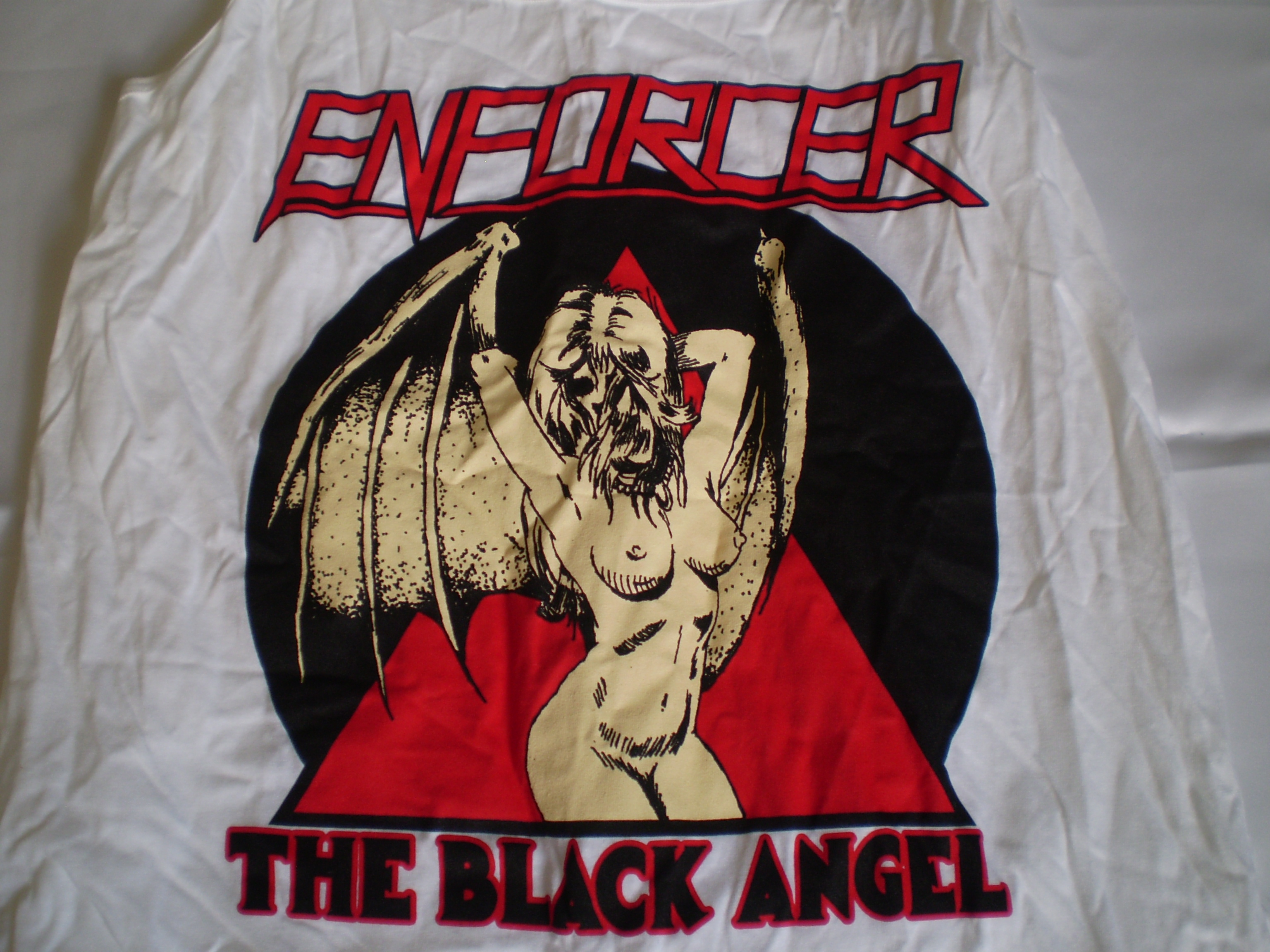 Enforcer - The Black Angel Girlie Tank