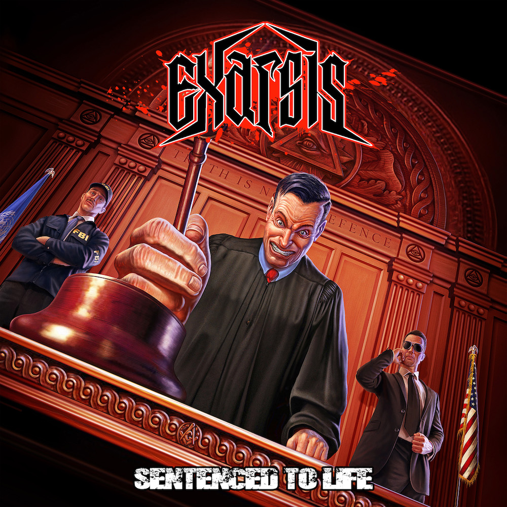 EXARSIS - Sentenced To Life CD Limited Bundle + TS