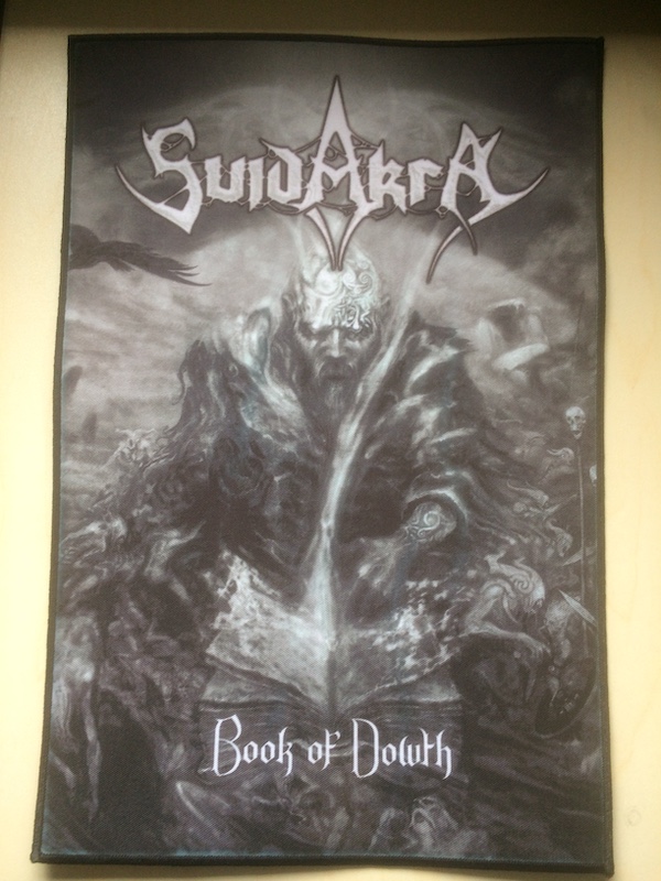 SUIDAKRA - Book Of Dowth (printed) Backpatch