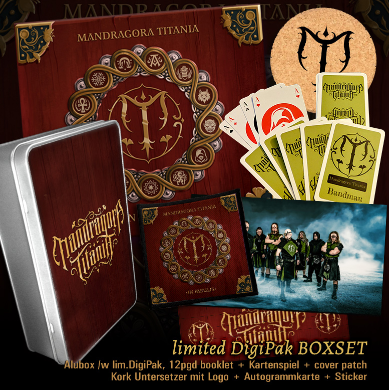 MANDRAGORA TITANIA - In Fabulis - BOXSET /w lim. DigiPak