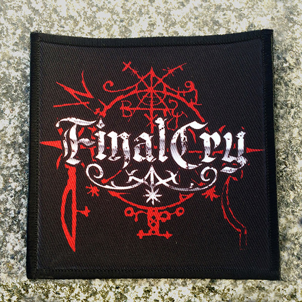 FINAL CRY - Logo Voodoo (printed) Patch