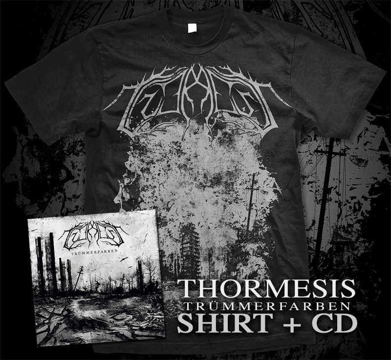 Thormesis - Truemmerfarben Digipak CD + T-Shirt