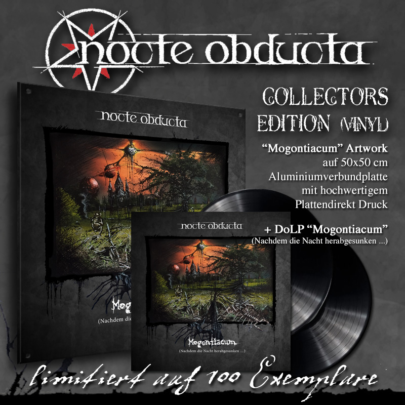 Nocte Obducta - Mogontiacum (Nachdem die Nacht herabgesunken) EXCLUSIVE PRE-ORDER PACKAGE Double-LP 2LP
