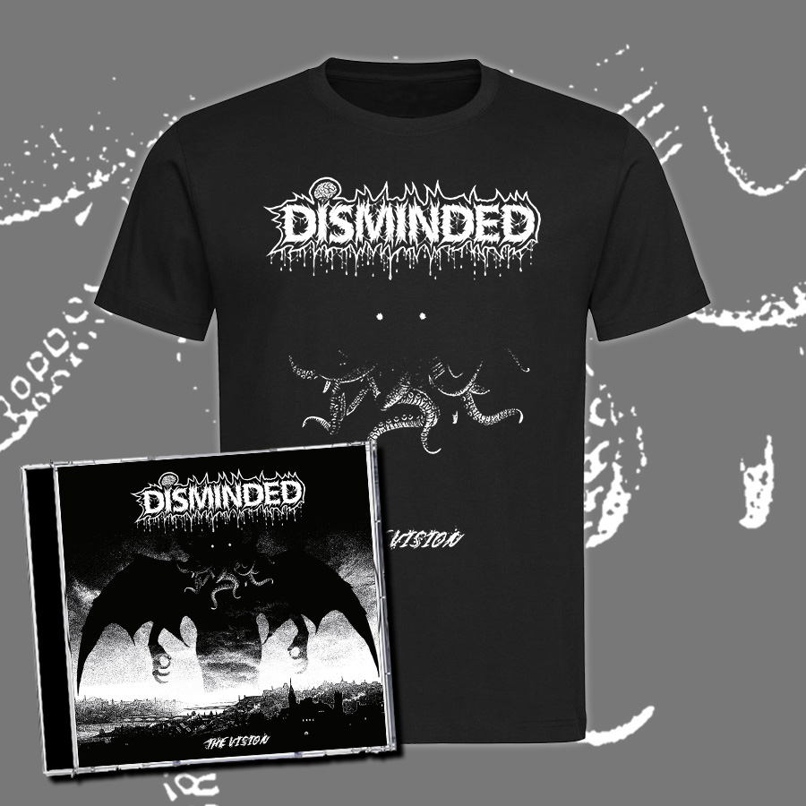 DISMINDED - The Vision CD + Shirt Bundle