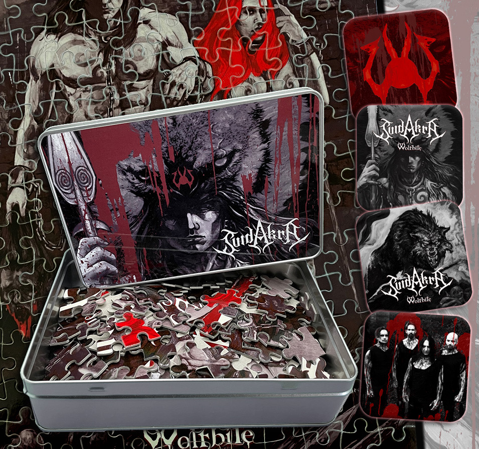 SUIDAKRA - Wolfbite LIMITED MEGA-BUNDLE with exclusive Wine and Box and Digipak CD (EU only)