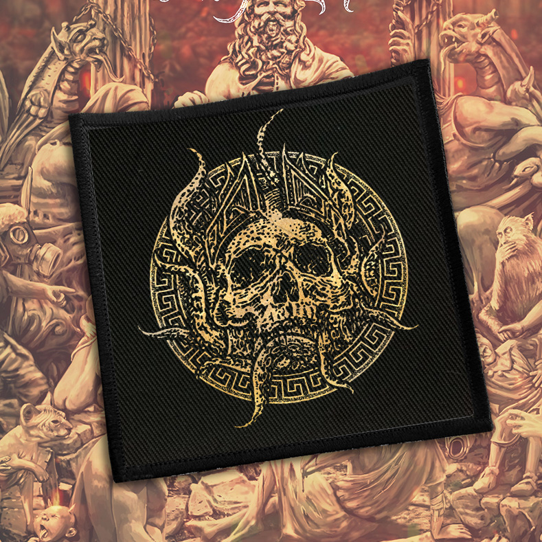 Rise Of Kronos - Council Skull (printed) Patch