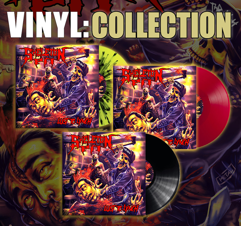 SKELETON PIT - Lust To Lynch Vinyl Junkie Collection 3- LP