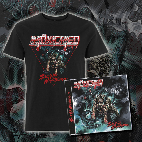 INTÖXICATED - Sadistic Nightmares - Shirt+CD BUNDLE