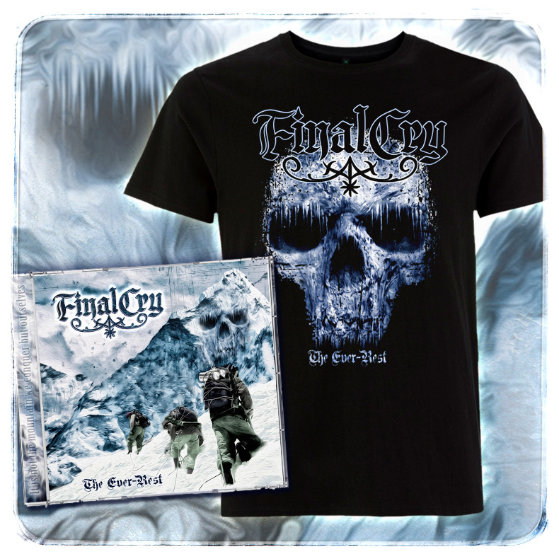 Final Cry - The Ever-Rest CD + T-Shirt Skull