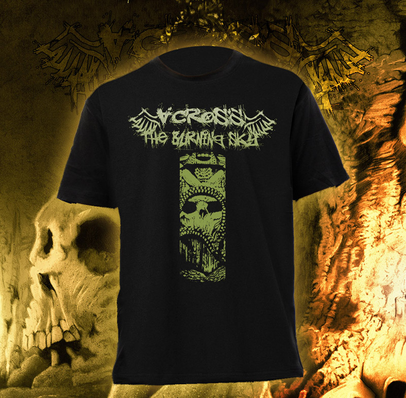 Across The Burning Sky - The Devil Skull T-Shirt