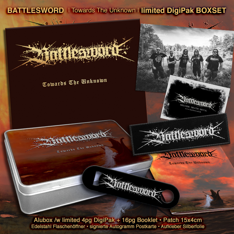 BATTLESWORD - Towards The Unknown Limited BOX CD