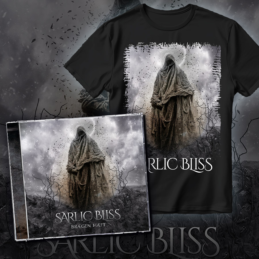 SARLIC BLISS - Brægn Hæft - CD+Shirt Bundle