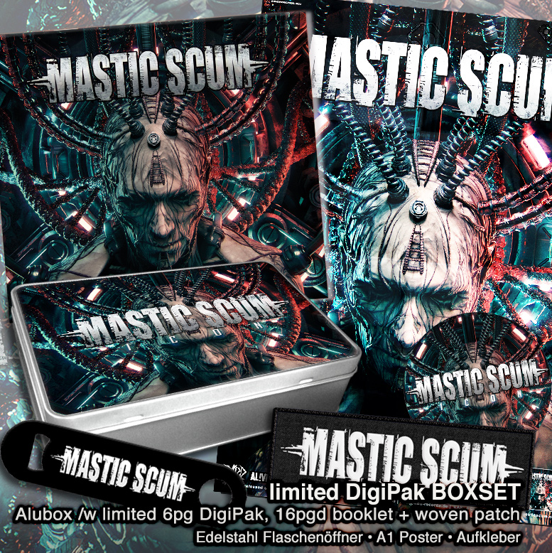 MASTIC SCUM - Icon limited DigiPak Boxset